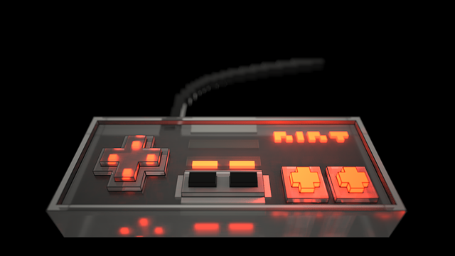 テレビゲームのコントローラー